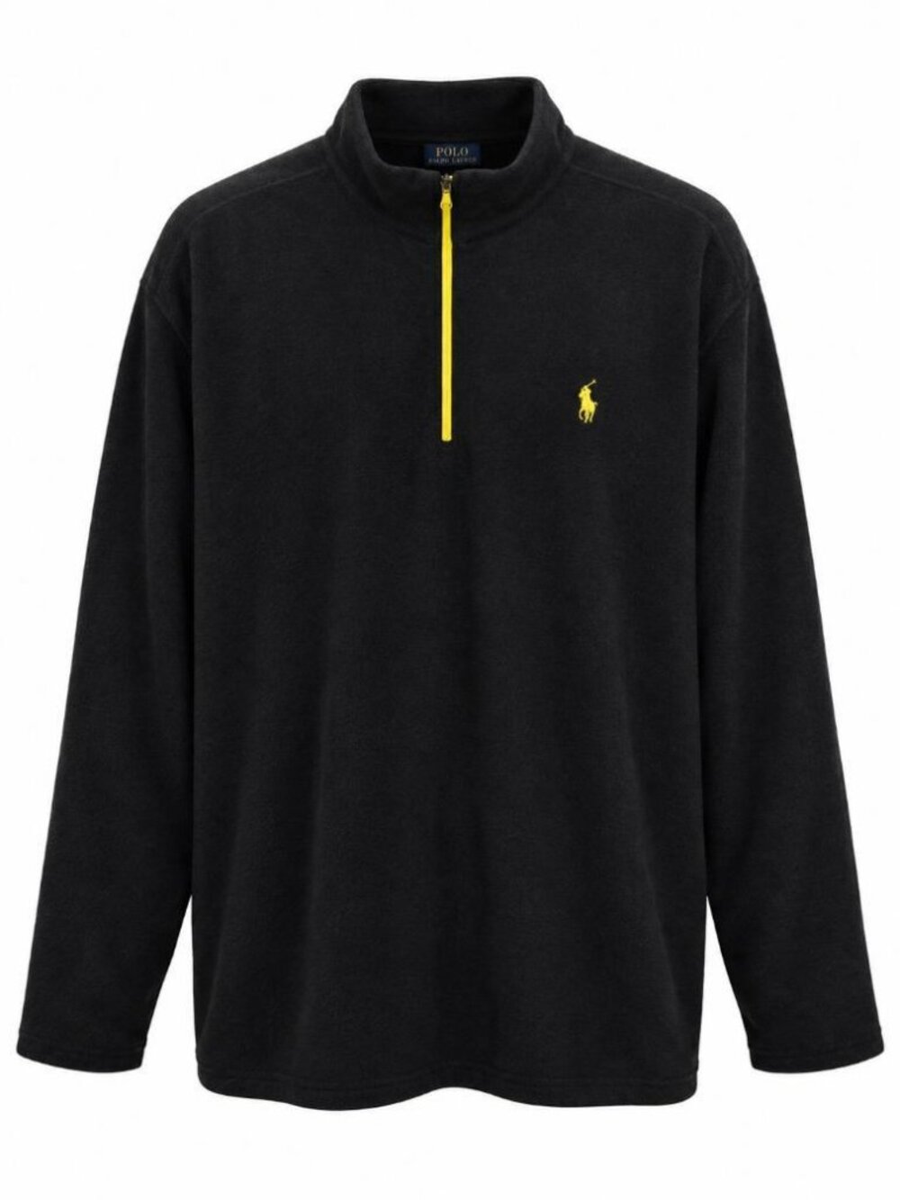 Polo Ralph Lauren Jacket Men's 3XB Black Performance Fleece 1/4 Zip NWT